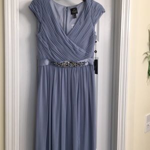 Adrianna Papell long shirred gown